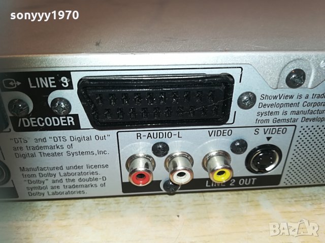 sony rdr-hx710 hdd/dvd recorder 1104212146, снимка 17 - Плейъри, домашно кино, прожектори - 32510955