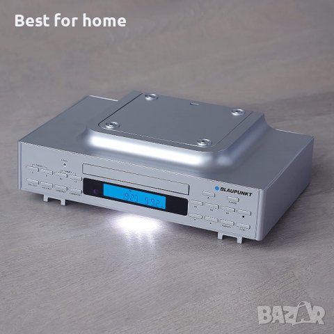 Аудисистема Blaupunkt Bluetooth Kitchen Radio KRC 40 SV висококачествено радио с блутуут и диск, снимка 3 - Аудиосистеми - 39218452