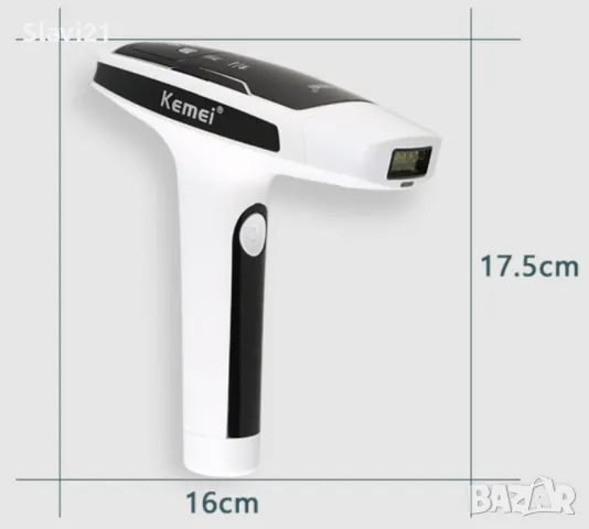 Фотоепилатор за тяло със сменяща се глава KEMEI, снимка 2 - Козметика за тяло - 49667725