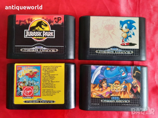 SEGA Оригинални Ретро ИГРИ  за Sega Mega Drive 1990те