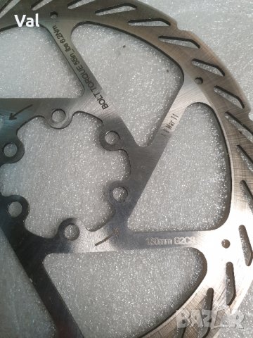 Използвани дискове за колело Avid G3CS 185mm и G2CS160 мм сболтове, снимка 5 - Части за велосипеди - 43009620