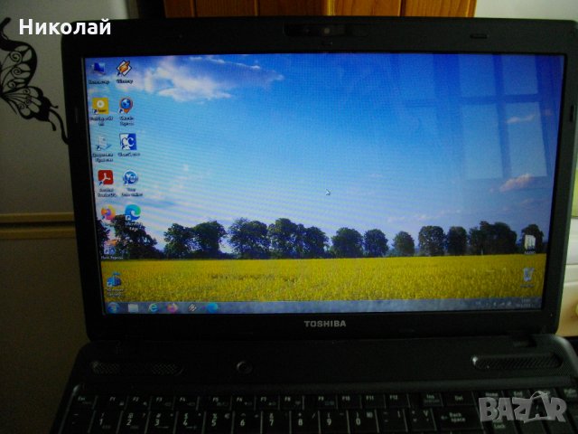 Лаптоп TOSHIBA satellite , снимка 4 - Лаптопи за дома - 33045350