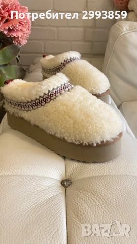 UGG BRAID *HERITAGE NATURAL SLIPPERS обувки UGG Tazz*36/41, снимка 8 - Дамски ежедневни обувки - 52749587