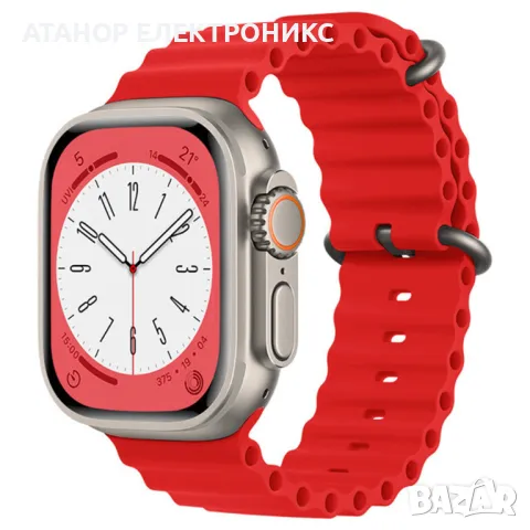  Каиши за часовник - Apple Watch 1/2/3/4/5/6/7/8/9/10/SE/SE 2/Ultra/Ultra 2 (42/44/45/46/49 , снимка 1