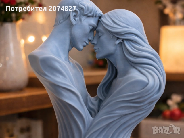 Статуетка Влюбени , снимка 3 - Декорация за дома - 53370177
