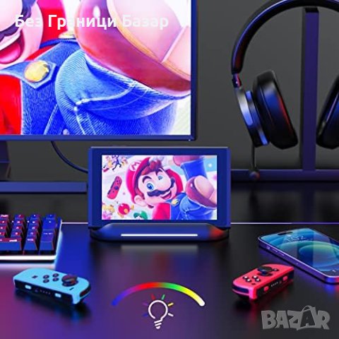 Нова Портативна Докинг Станция за Switch / Switch OLED, HDMI, USB, снимка 5 - Аксесоари - 43567876