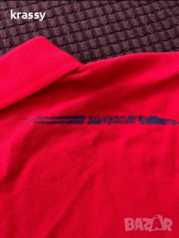 НОВА детска тениска с якичка Ferrari (размер 7-8 години), снимка 2 - Детски тениски и потници - 43438991