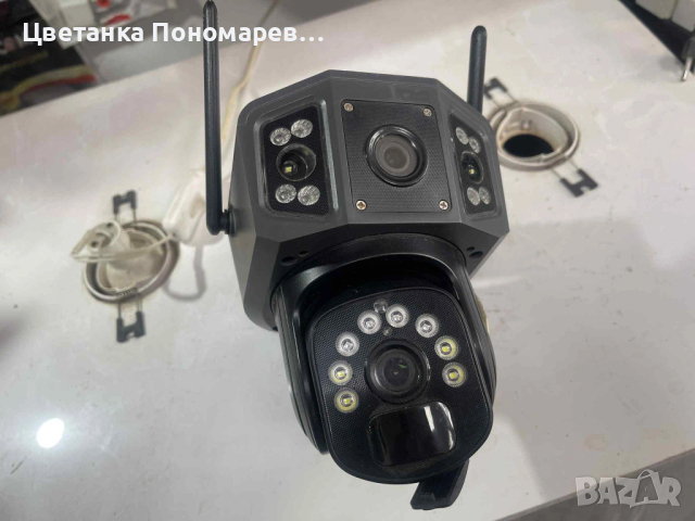 ИП/4G Камера SH600JDL-4G/WIFI със слот за SIM карта, два обектива, Colorview, снимка 3 - IP камери - 53112345