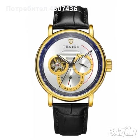 Луксозен автоматичен механичен часовник, водоустойчив спортен ръчен часовник, снимка 8 - Мъжки - 52777833