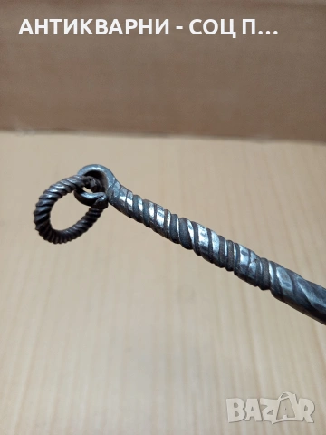 Соц Стара Ръчно Кована Угрипка. Номер 261., снимка 6 - Антикварни и старинни предмети - 53206314