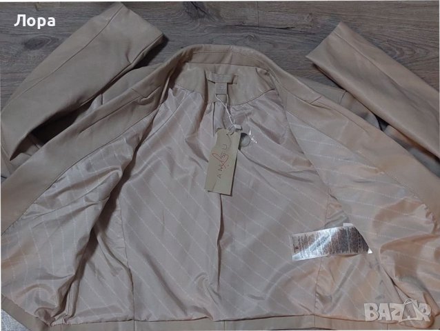 Ново дамско сако еко кожа, снимка 4 - Сака - 39555110