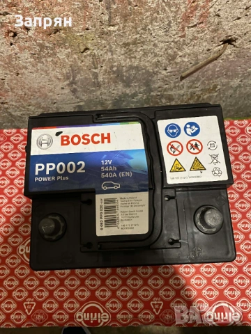 Aкумулатор Бош/Bosch 54 амп/ч 540 А усилен стартов ток, снимка 3 - Части - 53330863