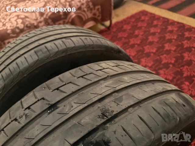 Продавам две нови гуми “Континентал Премиум Контакт -6” НОВИ, снимка 5 - Гуми и джанти - 52355188