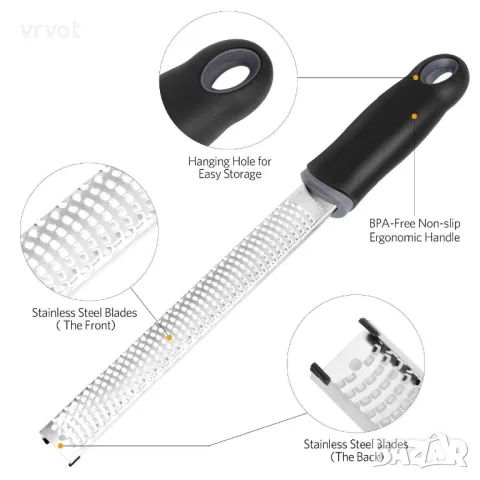 Ренде  Премиум неръждаема стомана, снимка 5 - Аксесоари за кухня - 49449002