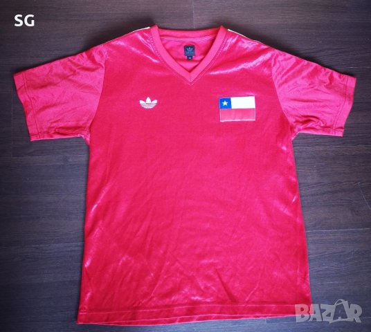 Ретро тениска на Чили 1988-1990 , снимка 1 - Тениски - 40195251