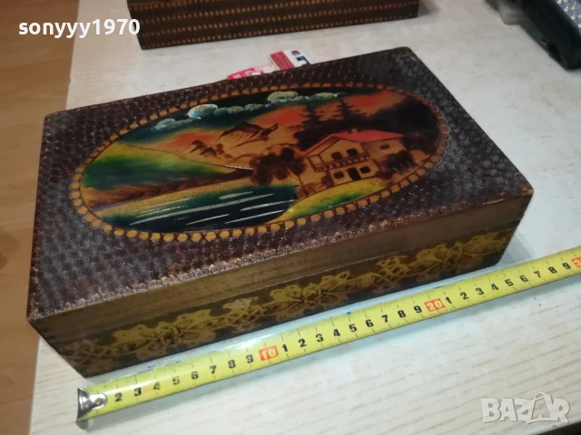 КРАСИВА ДЪРВЕНА КУТИЯ 0306251003, снимка 3 - Антикварни и старинни предмети - 50530295