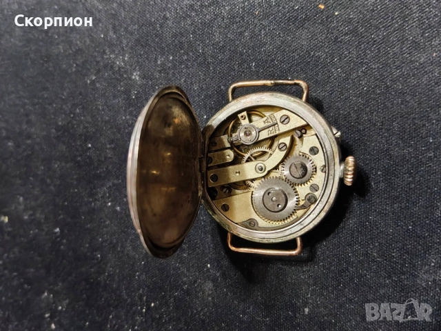 Швейцарски сребърен ръчен дамски часовник - 6 РУБИНА, снимка 9 - Джобни - 50994374