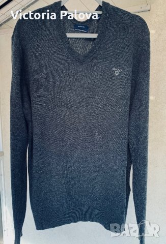 GANT  прекрасен пуловер екстра нежна агнешка вълна, снимка 10 - Пуловери - 44112724
