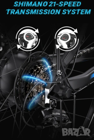 Електрически велосипед/колело DUOTTS C29 750W 15AH, снимка 4 - Велосипеди - 53193599