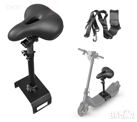Седалка за електрически скутери Niu KQi3 / KQi3 Pro / KQi3 Max с ергономичен дизайн и мемори пяна, снимка 2 - Други спортове - 53396550