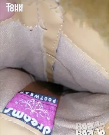 Dreams Натурален Велур Дамски Ботуши 39, снимка 3 - Дамски ботуши - 50436567