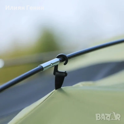 Къмпинг палатка Outsunny, куполна палатка, семейна палатка, 2 спални кабини, 4-8 души, снимка 3 - Палатки - 51727980