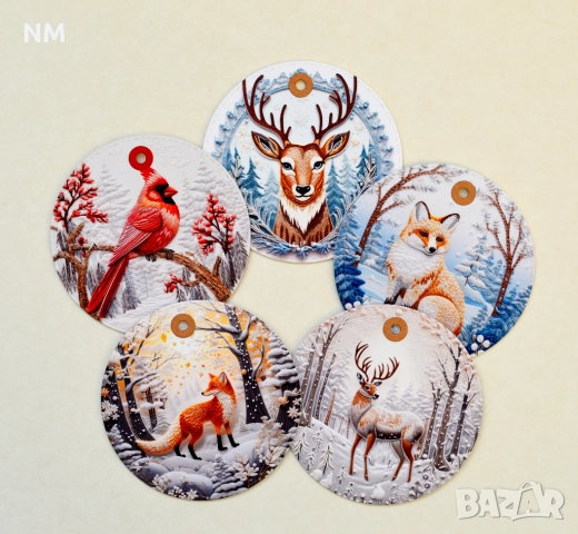 Коледни играчки за елха , снимка 5 - Други - 48187569