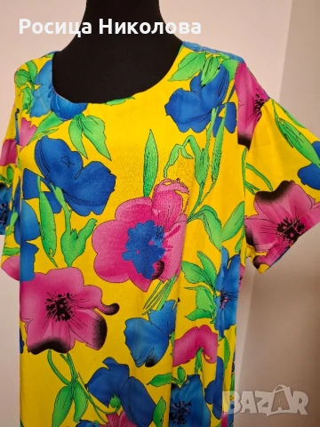 свежа лятна рокля , снимка 2 - Рокли - 50930395