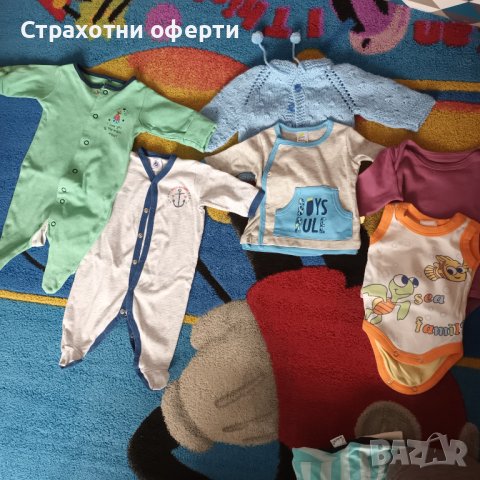 Ромпър, бодита, блузки, снимка 1 - Комплекти за бебе - 40192770