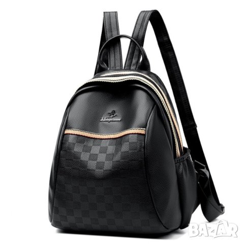 Дамска раница Black 1114, снимка 5 - Раници - 43055302