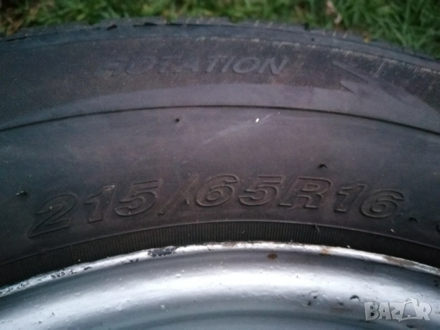 Джанти с зимни гуми 215 65 16, снимка 3 - Гуми и джанти - 52435001