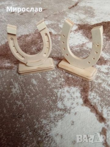 Подкова и буква Ят за дома и работното място., снимка 6 - Декорация за дома - 47910251