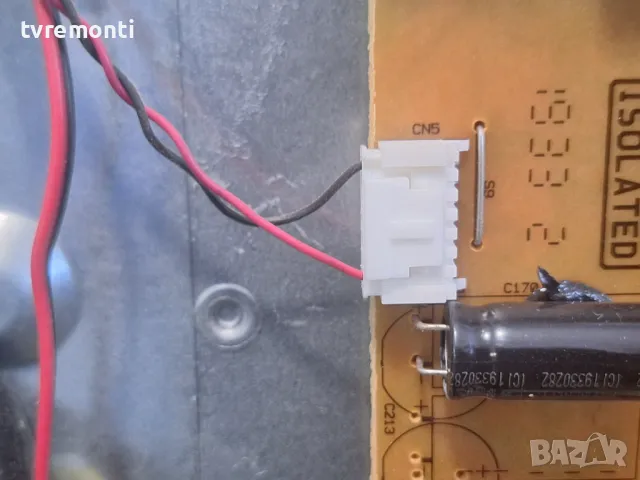 Платка POWER SUPPLY 17IPS72 for 43inc DISPLAY VES430QNDA-2D-N41 for  ODL 43740U-DIB, снимка 2 - Части и Платки - 47319568