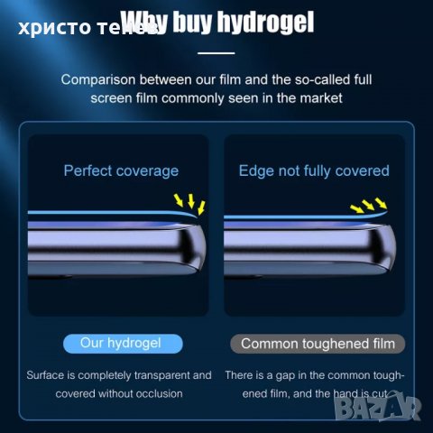 Samsung galaxy Hydrogel film протектор, screen protector Хидрогел Протектор, снимка 1 - Фолия, протектори - 37053711