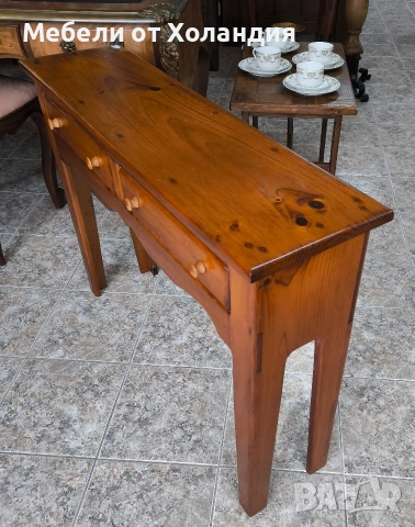 Белгийска конзолна масичка, снимка 7 - Маси - 53156235