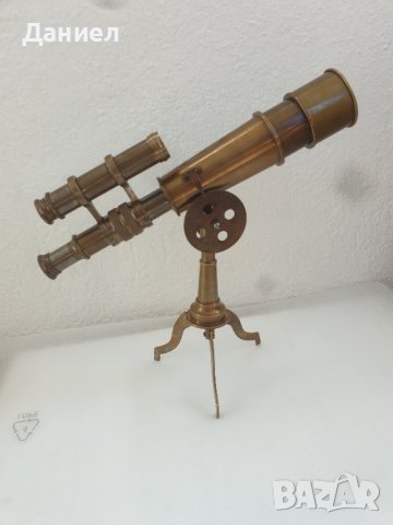 Бронзов далекоглед с античен дизайн и бронзова тринога , снимка 9 - Подаръци за мъже - 43052167