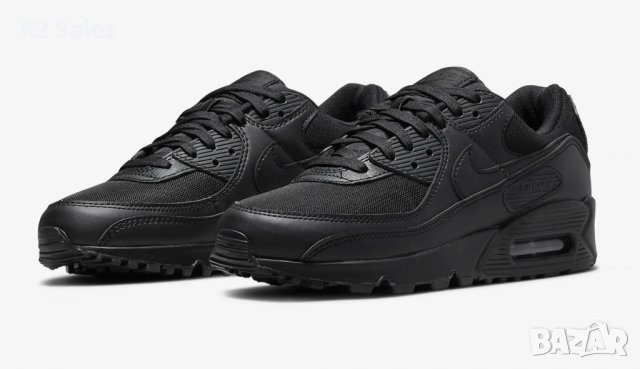 Nike Air Max 90 (Black), снимка 2 - Маратонки - 37678413