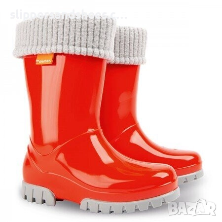 Детски гумени ботуши DEMAR червен 20/35