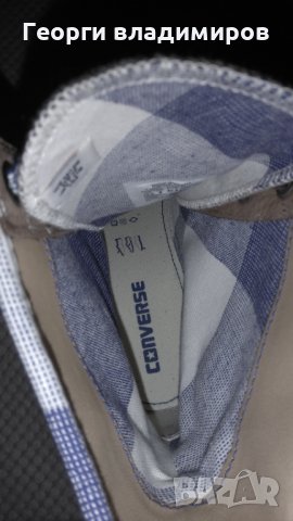 Converse оригинал нови естествена кожа, снимка 2 - Мъжки боти - 27501706