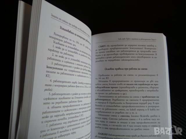 Наръчник Защита от санкции при проверка от Инспекцията труда, снимка 2 - Специализирана литература - 35308579