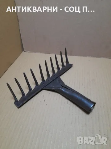 Стар Кован Търмък Гребло., снимка 4 - Антикварни и старинни предмети - 48576699