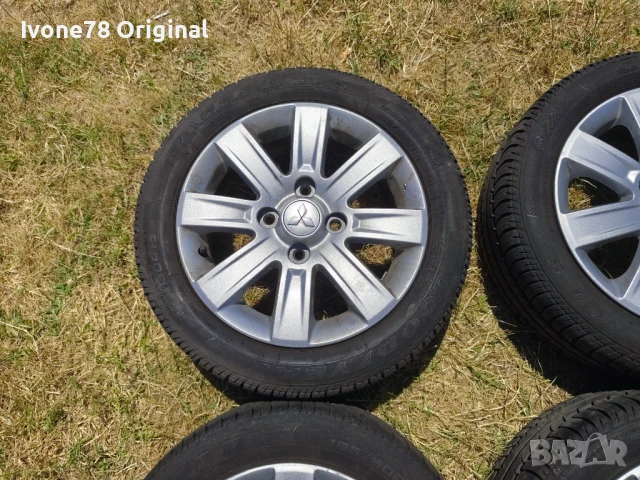 ПРОМО Алуминиеви Джанти за MITSUBISHI COLT 4X114.3 15цола.Отлично състояние, снимка 4 - Гуми и джанти - 51160974