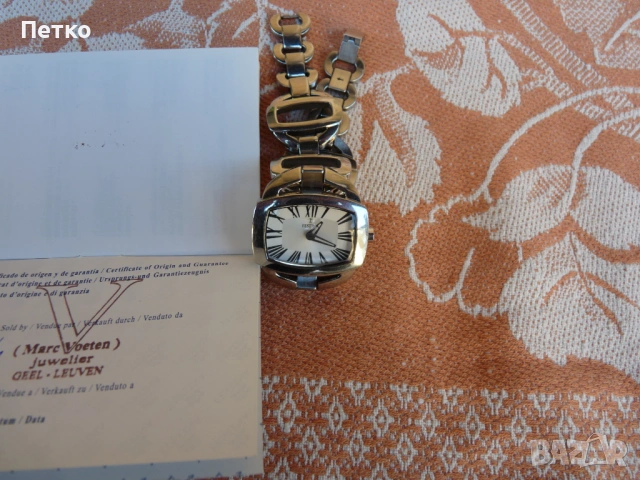 Луксозен масивен часовник FESTINA  работи, снимка 5 - Антикварни и старинни предмети - 53131941