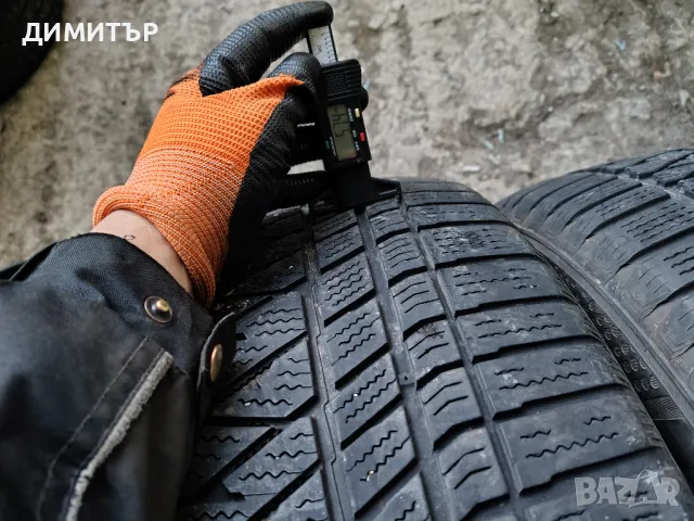 4бр.зимни гуми KUMHO 275/45/21 110V DOT 2718, снимка 3 - Гуми и джанти - 49262091