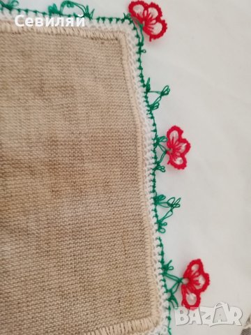 бродирана кърпа с кене , снимка 5 - Други - 43325469