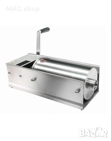 ПРОМО! Професионална машина за пълнене на колбаси Пълначка месо, снимка 3 - Друго търговско оборудване - 43687486