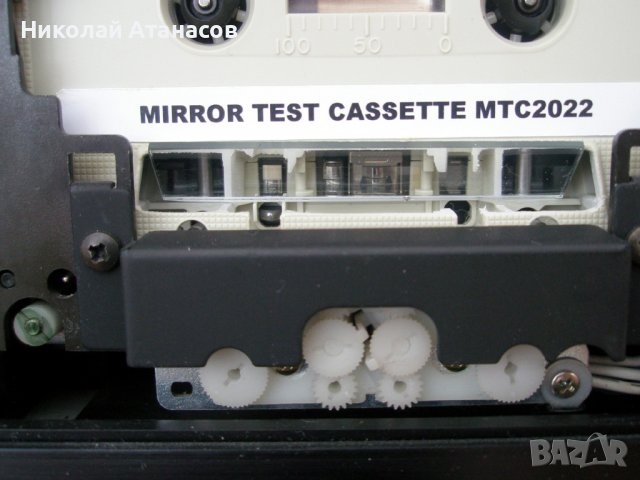 Тест-касета с вградено огледало, снимка 1 - Декове - 34756515