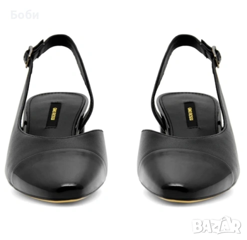 GINO ROSSI Дамски обувки 4893-01, Естествена кожа, Черни, снимка 9 - Дамски обувки на ток - 53105432