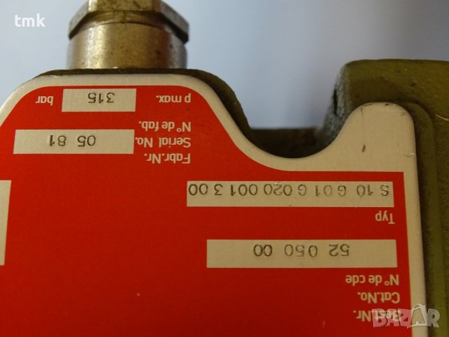 Хидравличен разпределител HERION S10G01G0200013 solenoid valve, снимка 5 - Резервни части за машини - 38732120