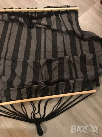 хамак с дървени рейки легло градина открито почивка къмпинг, снимка 10 - Градински мебели, декорация  - 44084522